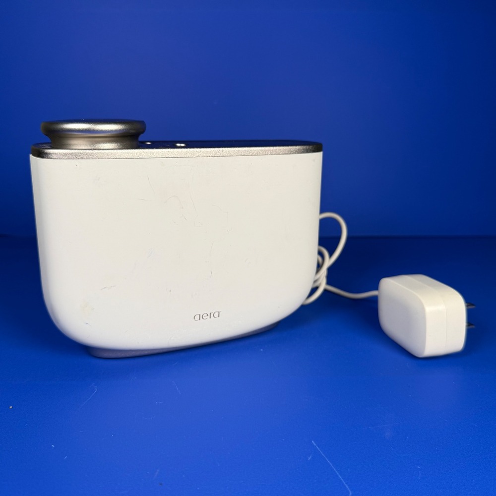 Aera Smart Home Fragrance Electric Diffuser White Silver Model AQ22 With Cord